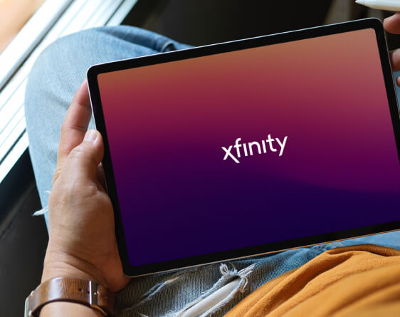 Xfinity tablet screen